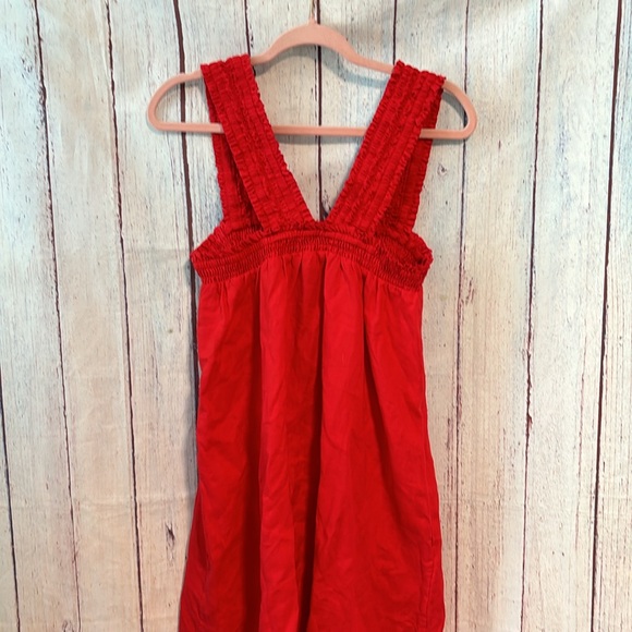 NWT Everlane The Smocked Linen Dress - Picture 8 of 11